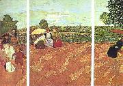 Edouard Vuillard Tuileries oil painting artist